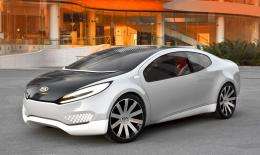 Kia unveils plug-in hybrid concept car