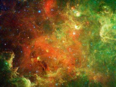 Life in the North American nebula provides new view	 	