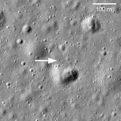 Lost Reflector Found on the Moon