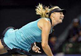 Maria Sharapova is notorious for her grunting, a practice which often triggers complaints in professional tennis