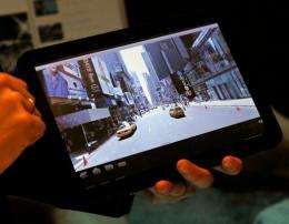 Motorola's Xoom hopes to beat the iPad by offering front- and rear-facing cameras and playing Adobe Flash video software