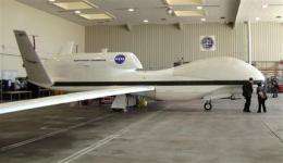 NASA begins science flights with robotic jet (AP)