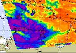 NASA sees former Tropical Storm Carlos still a soaker in the Northern Territory