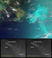 NASA's MISR Provides Unique Views of Gulf Oil Slick