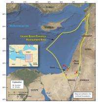 Natural gas potential assessed in Eastern Mediterranean