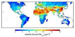 New map provides global view of air pollution