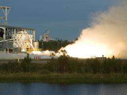 New rocket enginefired by NASA for commercial space vehicle
