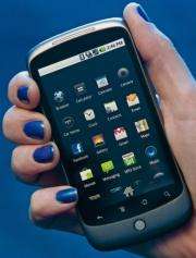 Nexus One smartphones built on Google's Android platform