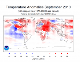NOAA: Global temperature ties for warmest on record 