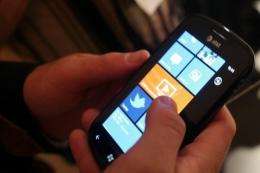 Nokia said Microsoft's Windows Phone would now serve as its primary smartphone platform