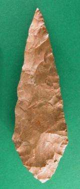 Origin of skillful stone-tool-sharpening method pushed back more than 50,000 years