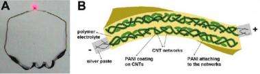 Paper-thin supercapacitor has higher capacitance when twisted than any non-twisted supercapacitor