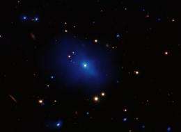 Precocious Galaxy Cluster Identified by Chandra