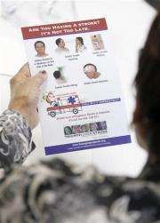 Research aims to cut disparities in stroke care (AP)