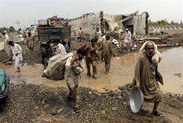 Risk of disease rises amid deadly Pakistan floods (AP)