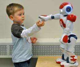 Robot Speaks the Language of Kids