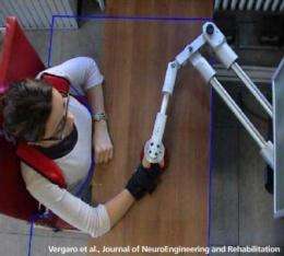 Robot teaches stroke survivors