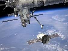 SAGE III - ISS prepped for space station