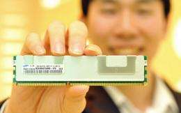Samsung Ships 40nm-class, 32-Gigabyte Memory Module for Server Applications