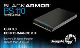 Seagate Super Speeds Transfer Rates With USB 3.0 External Portable Hard Drive