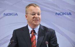 Stephen Elop was appointed Nokia's first non-Finnish chief executive in September 2010