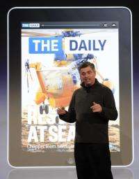 Stop the presses: First iPad newspaper debuts