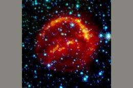 Supernova shrapnel found in meteorite