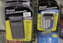 Texas Instruments says past 'shallow downturn' (AP)