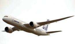 The 787 Dreamliner, launched in April 2004, has suffered a series of setbacks