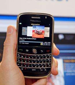 The Blackberry is currently the most popular smartphone among professionals
