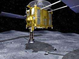 The Hayabusa spacecraft was launched in 2003
