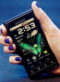 The Motorola Droid smartphone