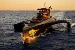 The new "Godzilla" speedboat