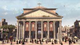 The Pantheon will be part of the backdrop for the game's latest instalment