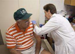 Time to get your flu shot, but just one this year (AP)