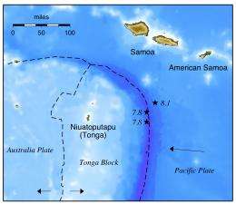 Triple whammy triggered Samoa tsunami
