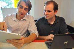 Two Students Create Web Site to Track Historic Twitter Trends