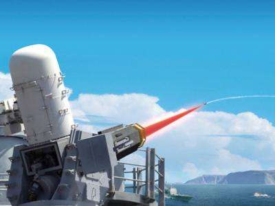 Laser shoots down drones at sea