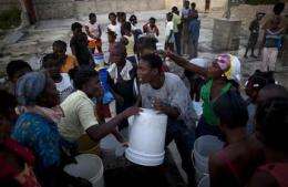 UN appeals for $164M to combat Haiti cholera (AP)