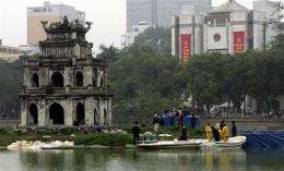 Vietnam scrambles to save Hanoi's sacred turtle (AP)