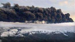 Volcanic ash affects airplanes, weather, sunsets (AP)