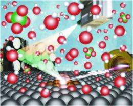X-rays probe model fuel-cell catalyst