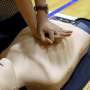 Resuscitation after on-field cardiac arrest should start with
teammates, says sports cardiologist