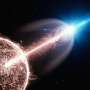 gamma rays travel space