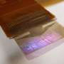 A flexible microdisplay that can monitor brain activity in real-time during brain surgery